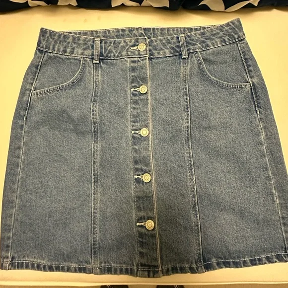 NWOT GEORGE Denim Akirt - Picture 1 of 3